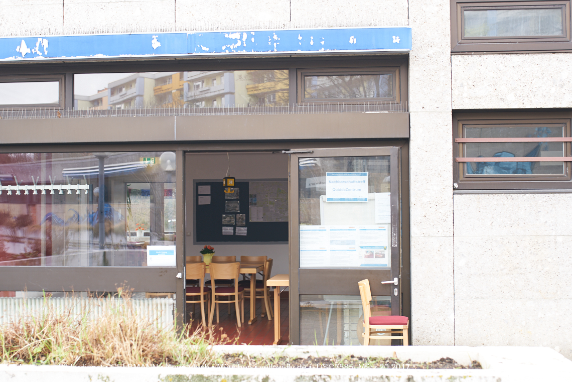 21.03.2017 - Abrissbaustelle Quiddezentrum in Neuperlach